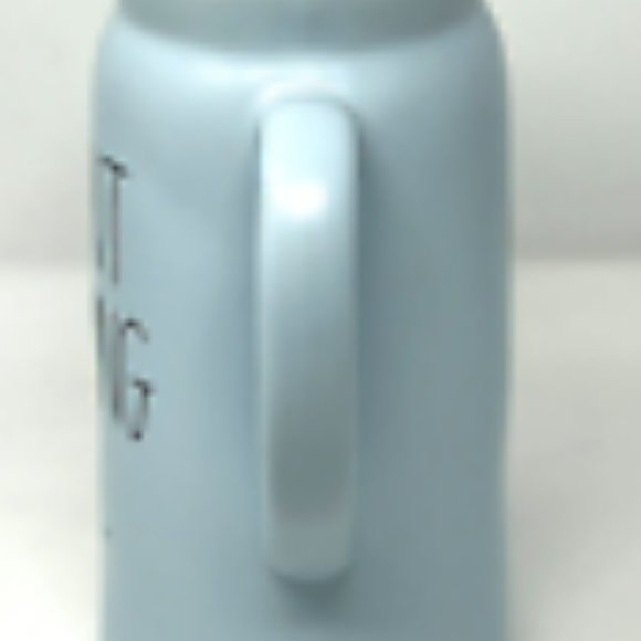 🎄NWT Rae Dunn “Present Wrapping Fuel” Pitcher Light Blue LL 2022 Christmas Xmas - Picture 2 of 6